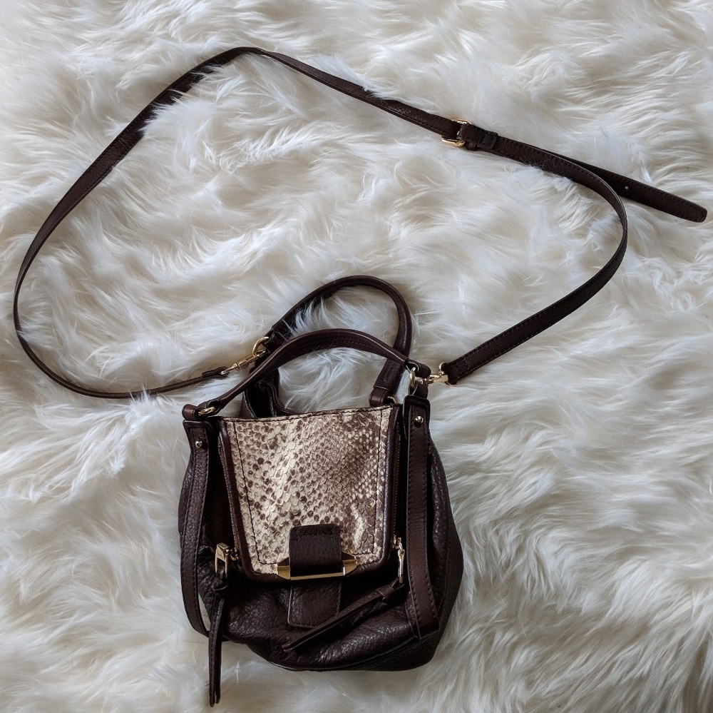 Kooba snakeskin crossbody bag